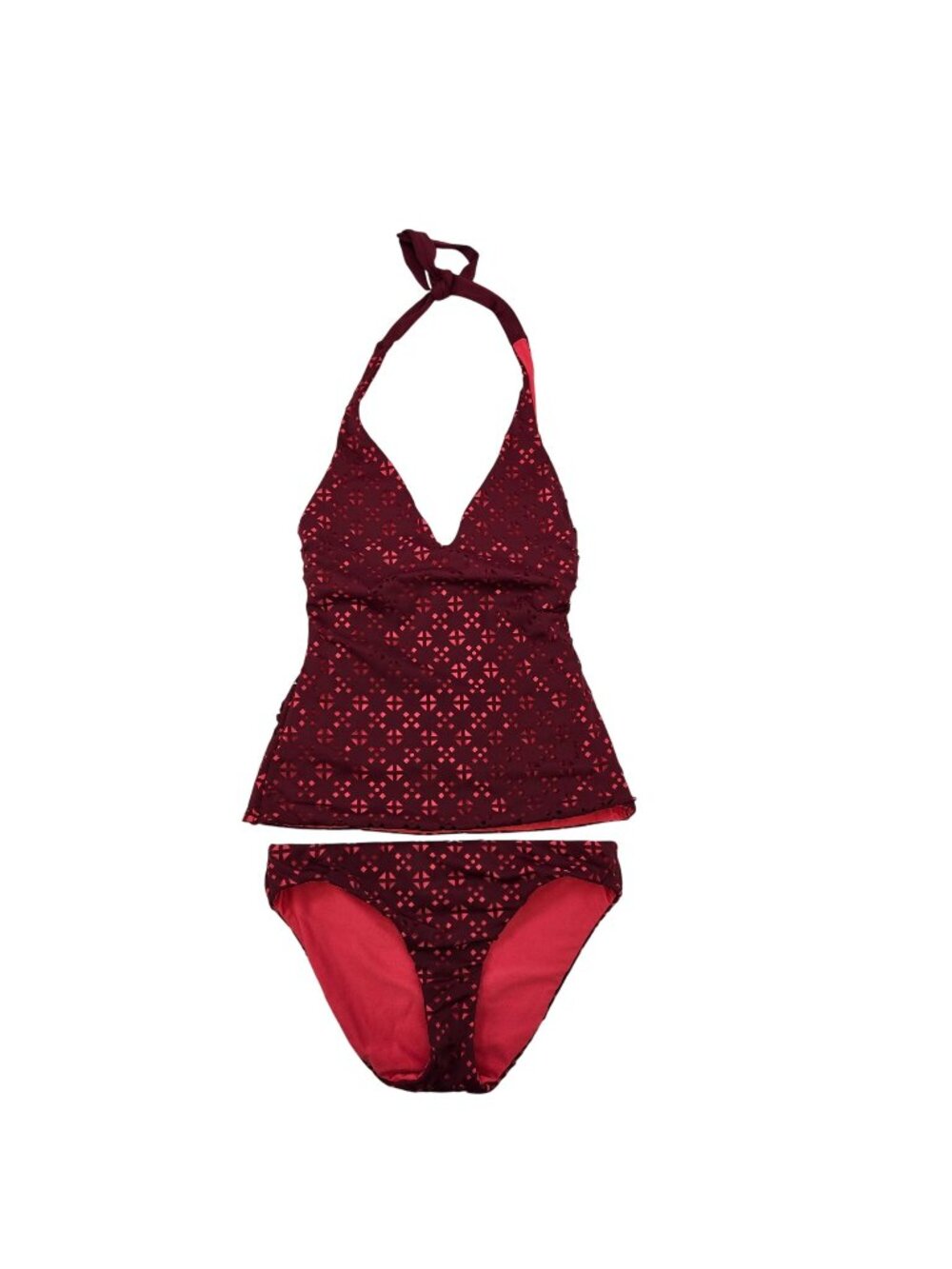 Loft Beach Laser Cut Tankini Bikini Set Size XS
